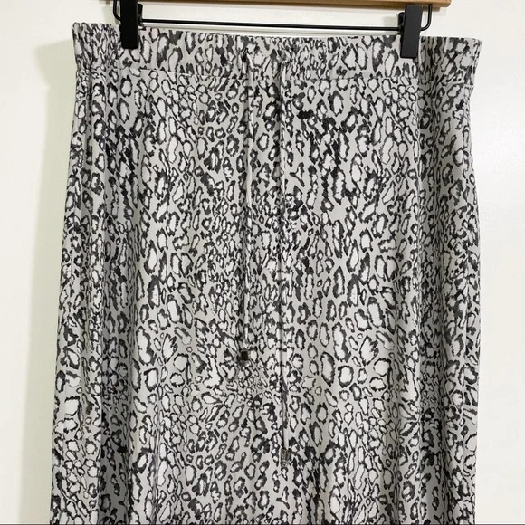 Michael Kors Leopard Maxi Skirt Size L - Picture 6 of 10